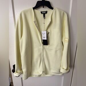 Rains Fleece lightweight jacket SZ M NWT